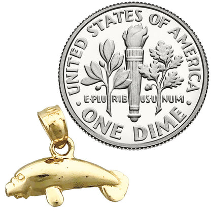 14K Gold Mini Charm Seekuh
