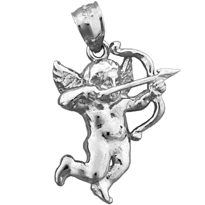 14K Gold Cupid-Engel-Charm