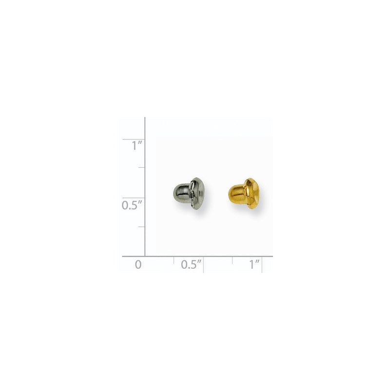 Mode Inverness 6 Pair (3gold-beschichtet, 3 316- Edelstahl ) Clutches