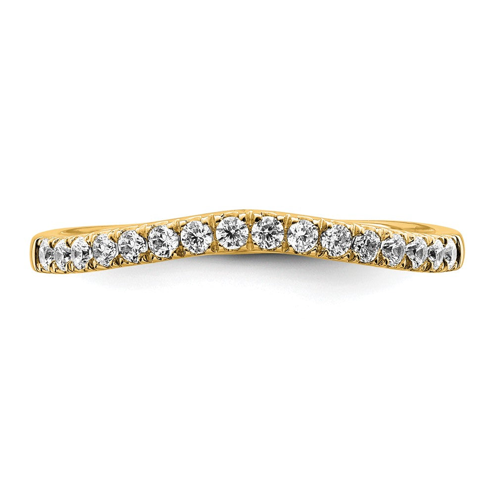 True Origin 14K Gelbgold 0,5K Labor gezüchtete Diamant VS+ F+ Set aus zwei kompletten Eheringen