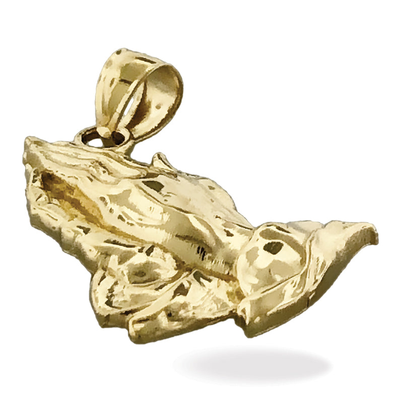 Betende-Hände-Anhänger aus 14K Gold