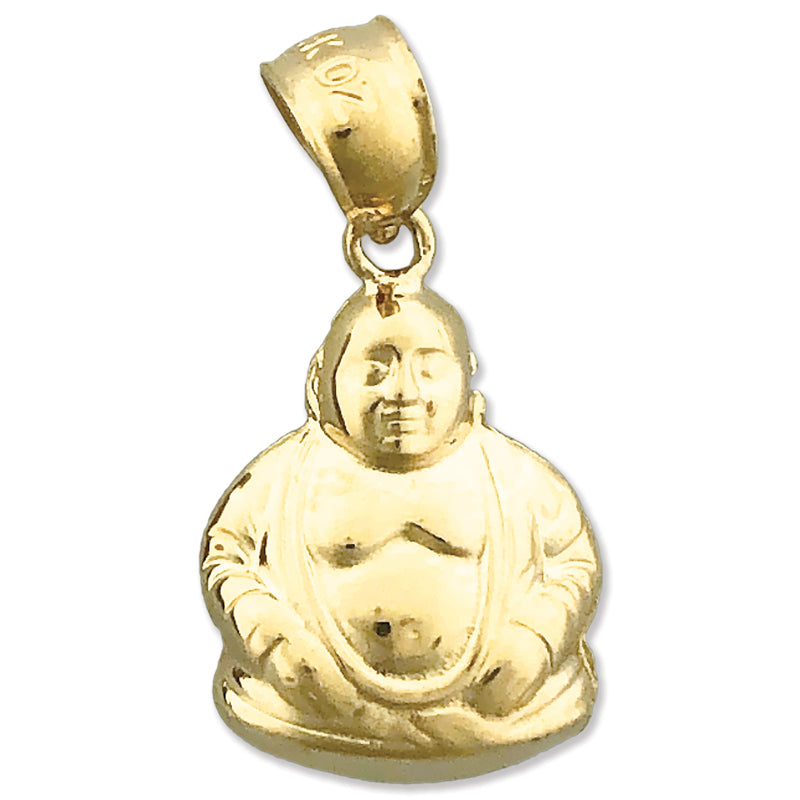 14K Gold Buddha-Charm