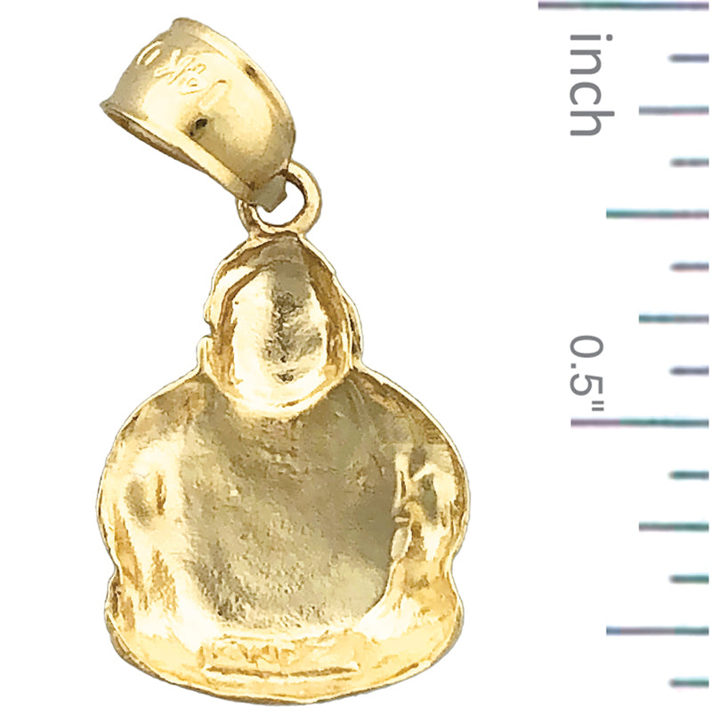 14K Gold Buddha-Charm