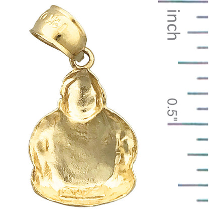 14K Gold Buddha-Charm