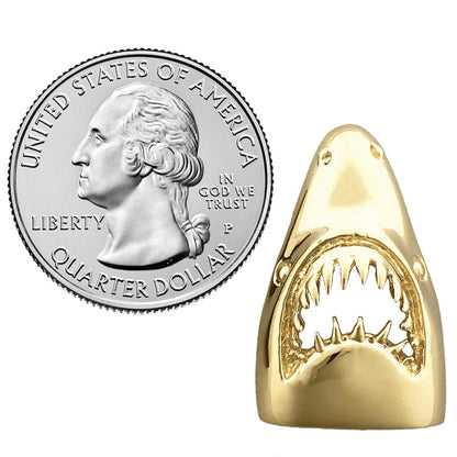 585 Gold Haifischgebiss-Anhänger/Gleitanhänger