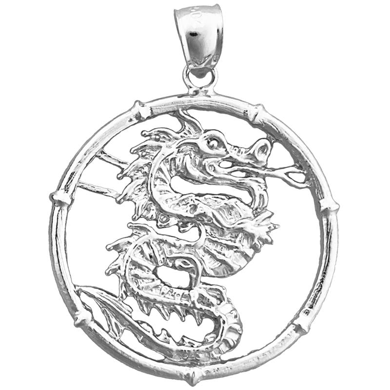 14K Gold Anhänger Chinesisches Sternzeichen Drache