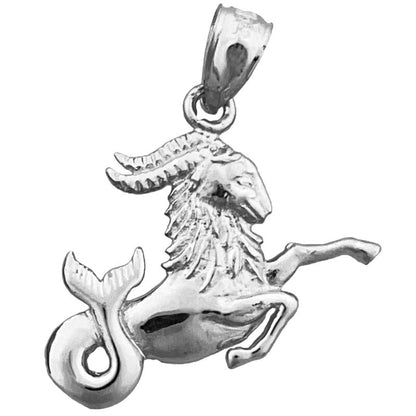 Steinbock-Anhänger aus 14K Gold