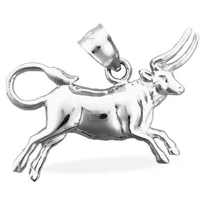 14K Gold Sternzeichen-Anhänger Stier