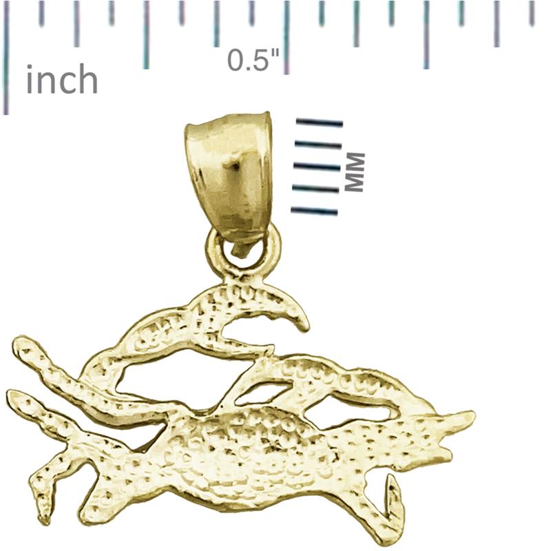 Krebs Sternzeichen-Charm aus 14K Gold