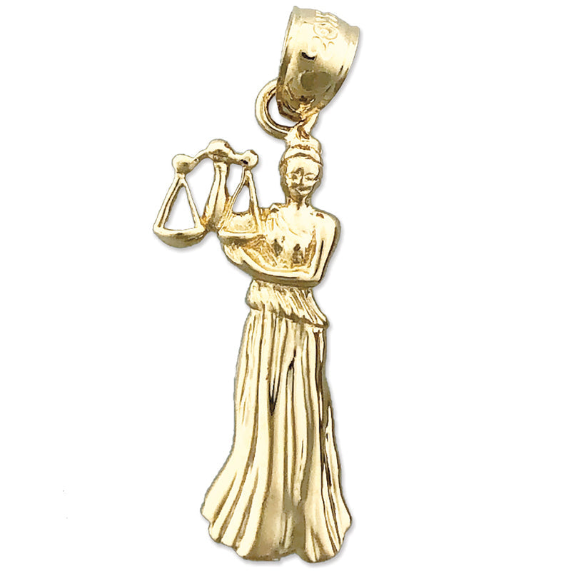 Sternzeichen-Charm Waage aus 14K Gold