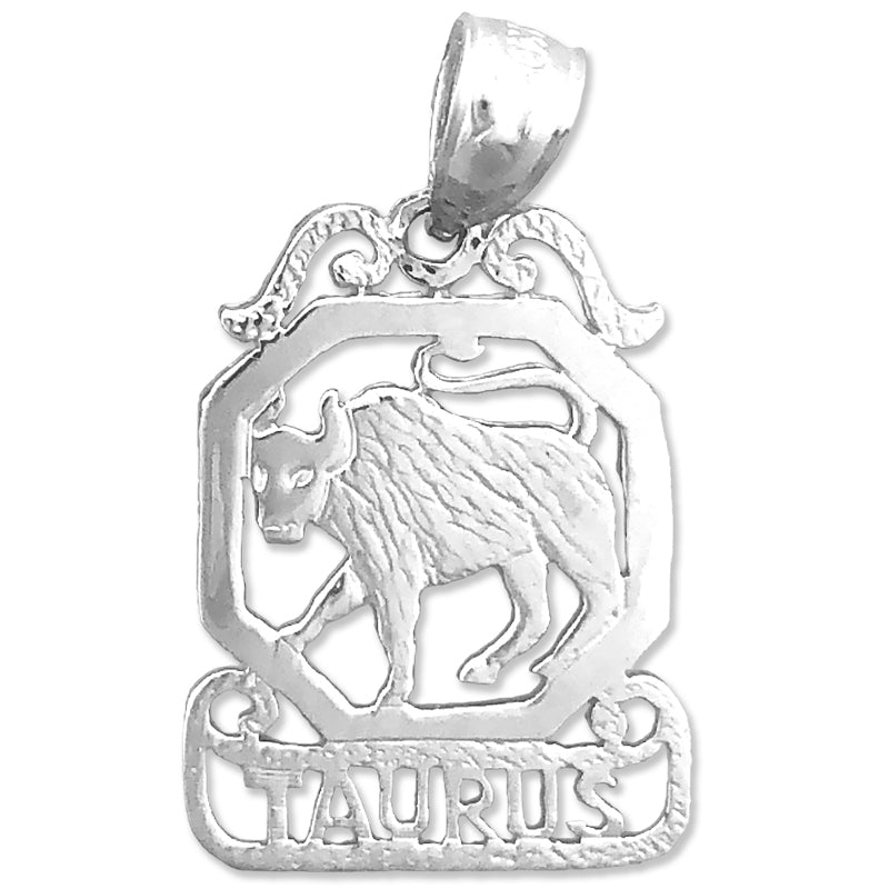 14K Gold Stier Sternzeichen-Charm