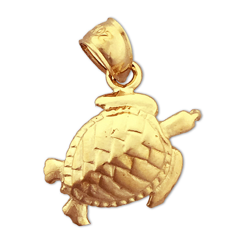14K Gold Charm Schildkröte