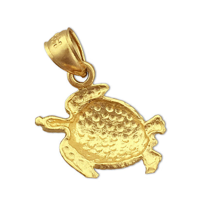 14K Gold Charm Schildkröte