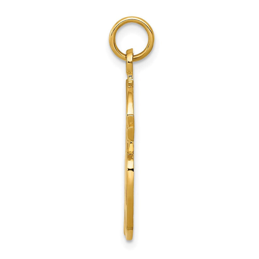 14K Gelbgold 14K Emailliert Artist Palette Charm