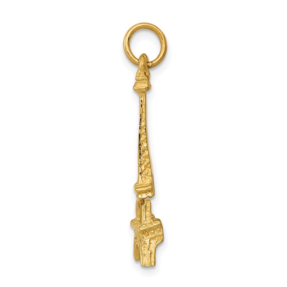 14K Gelbgold 14K Eiffel Tower Charm