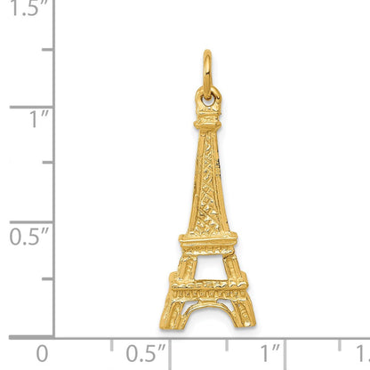 14K Gelbgold 14K Eiffel Tower Charm