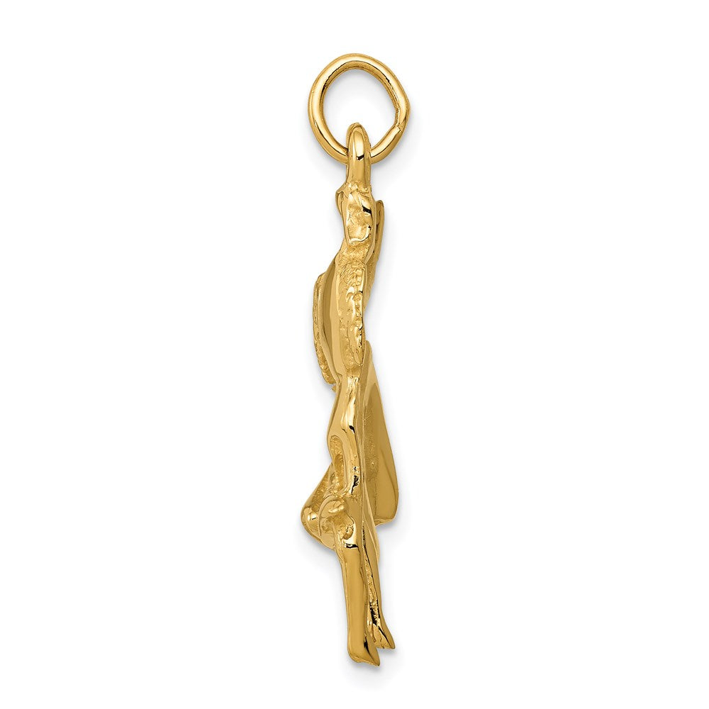 14K Gelbgold 14K Matador Charm