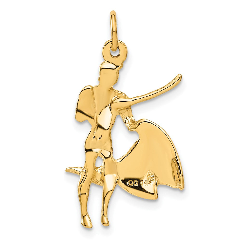 14K Gelbgold 14K Matador Charm