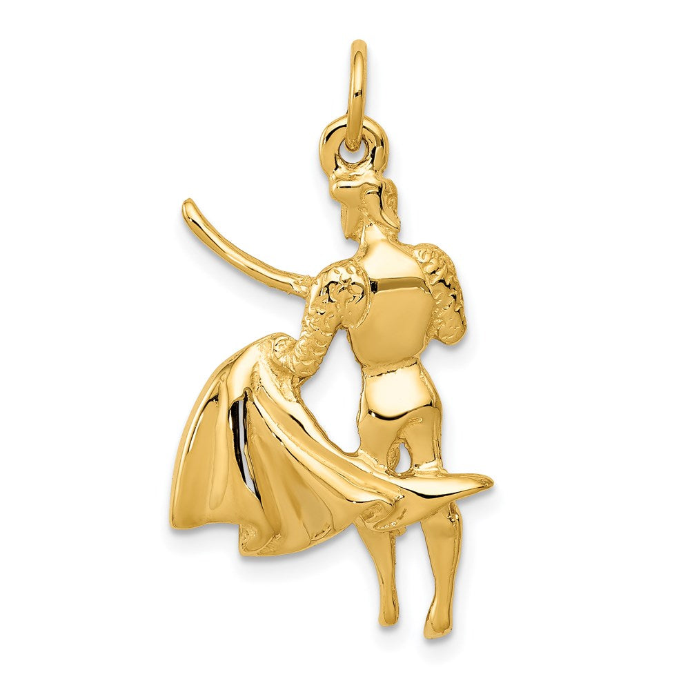 14K Gelbgold 14K Matador Charm