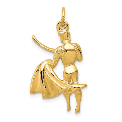 14K Gelbgold 14K Matador Charm