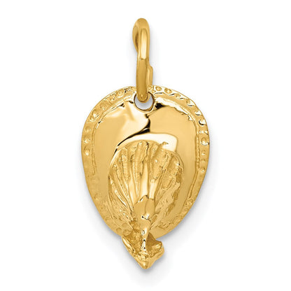 14K Gelbgold 14K 3d Fireman Hat Charm