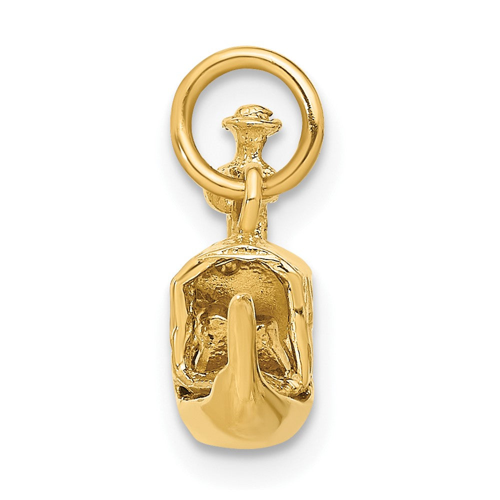 14K Gelbgold 14K 3d Gondola Charm