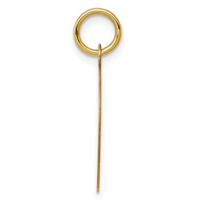 14K Gelbgold Record Album Charm