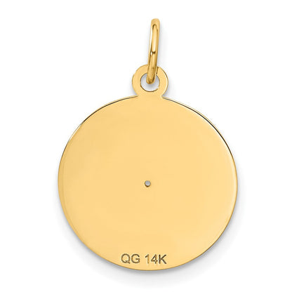 14K Gelbgold 14K Record Album Charm