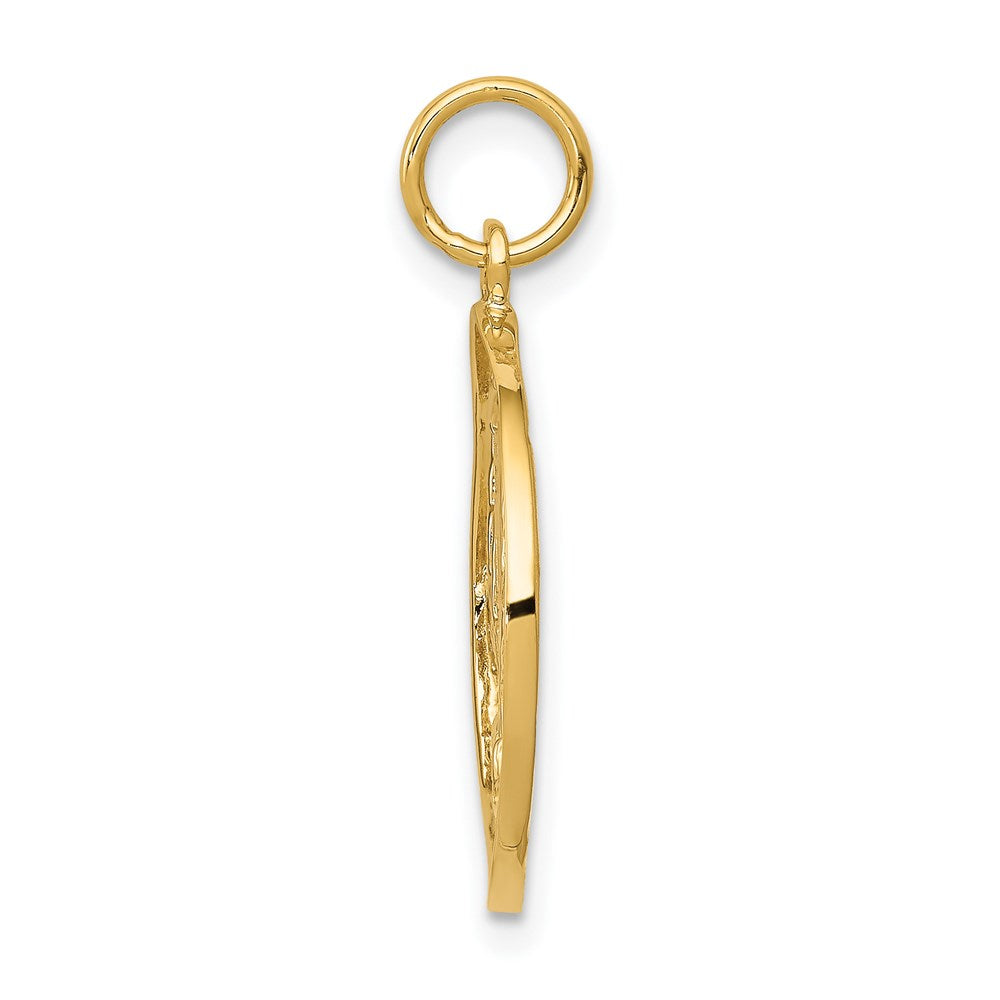 14K Gelbgold New York Skyline Charm
