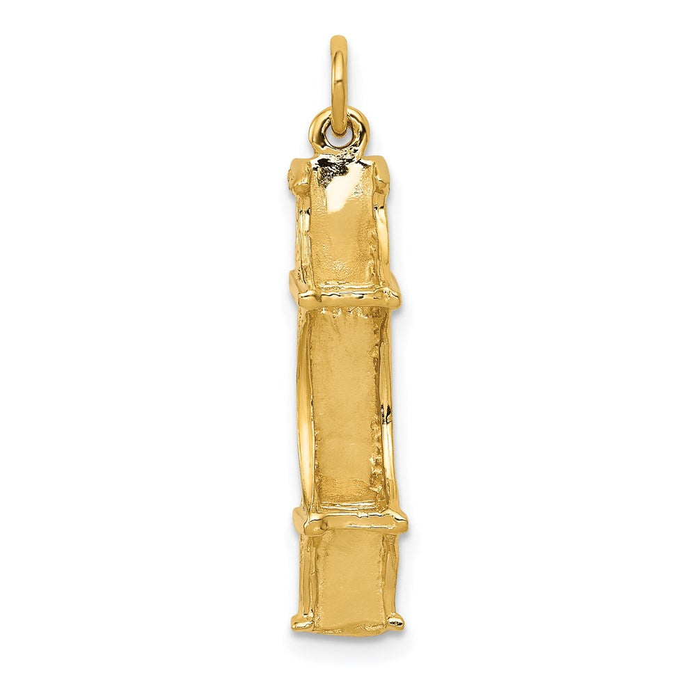 14K Gelbgold 14K 3d Golden Gate Bridge Charm