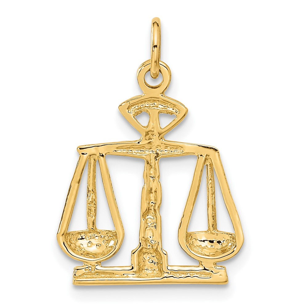 14K Gelbgold 14K Scales Of Justice Charm