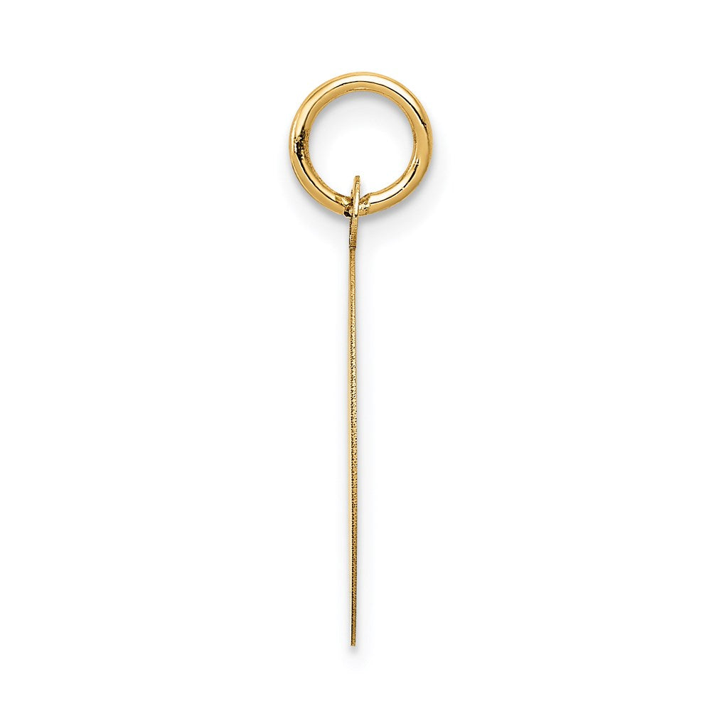 14K Gelbgold 14K Happy Jahrestag Charm