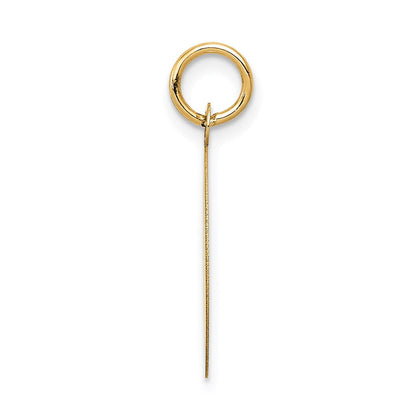 14K Gelbgold 14K Happy Jahrestag Charm