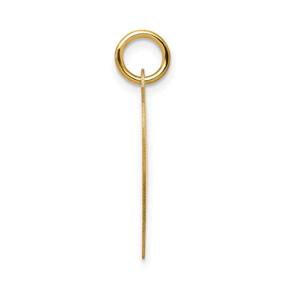 14K Gelbgold 14K Happy Jahrestag Herz Charm