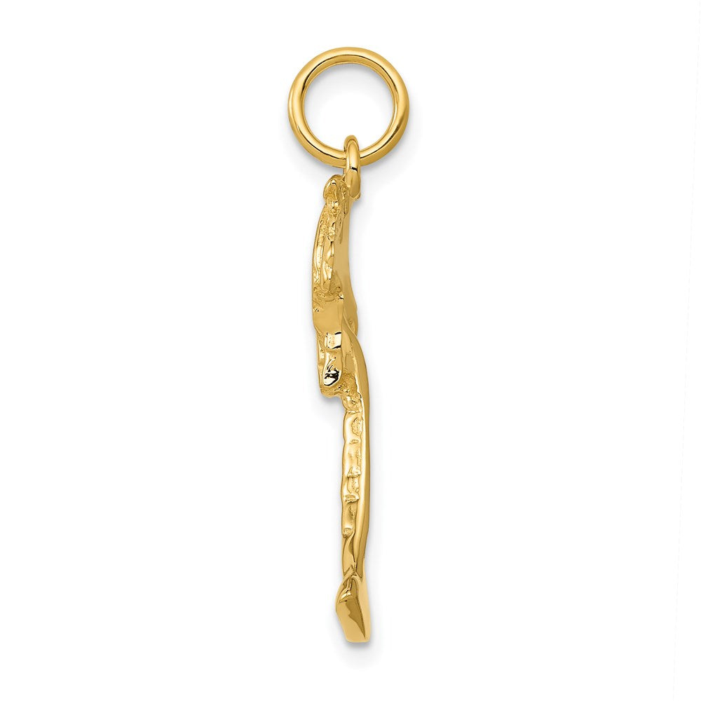 14K Gelbgold 14K Palme Baum Charm