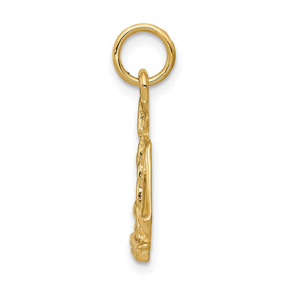 14K Gelbgold 14K Scales Of Justice Charm