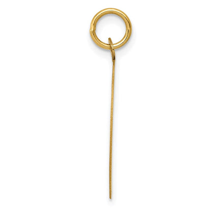 14K Gelbgold 14K Las Vegas Plättchen Charm