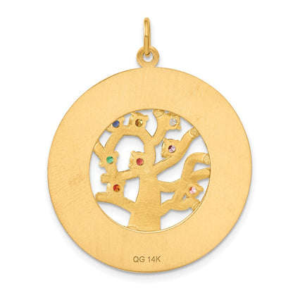 14K Gelbgold 14K Baum Of Leben Anhänger