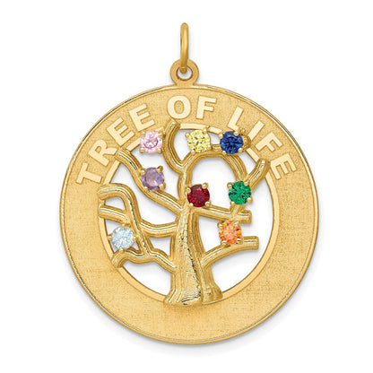 14K Gelbgold 14K Baum Of Leben Anhänger