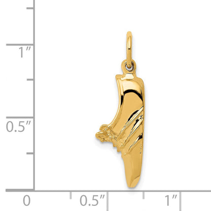 14K Gelbgold 14K Jogging Schuh Charm