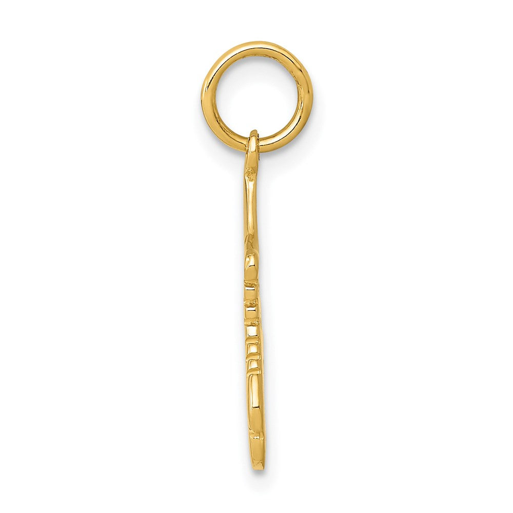 14K Gelbgold 14K Roller Skates Charm
