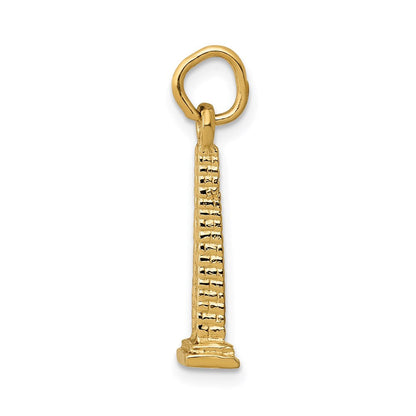 14K Gelbgold 14K 3d Washington Monument Charm