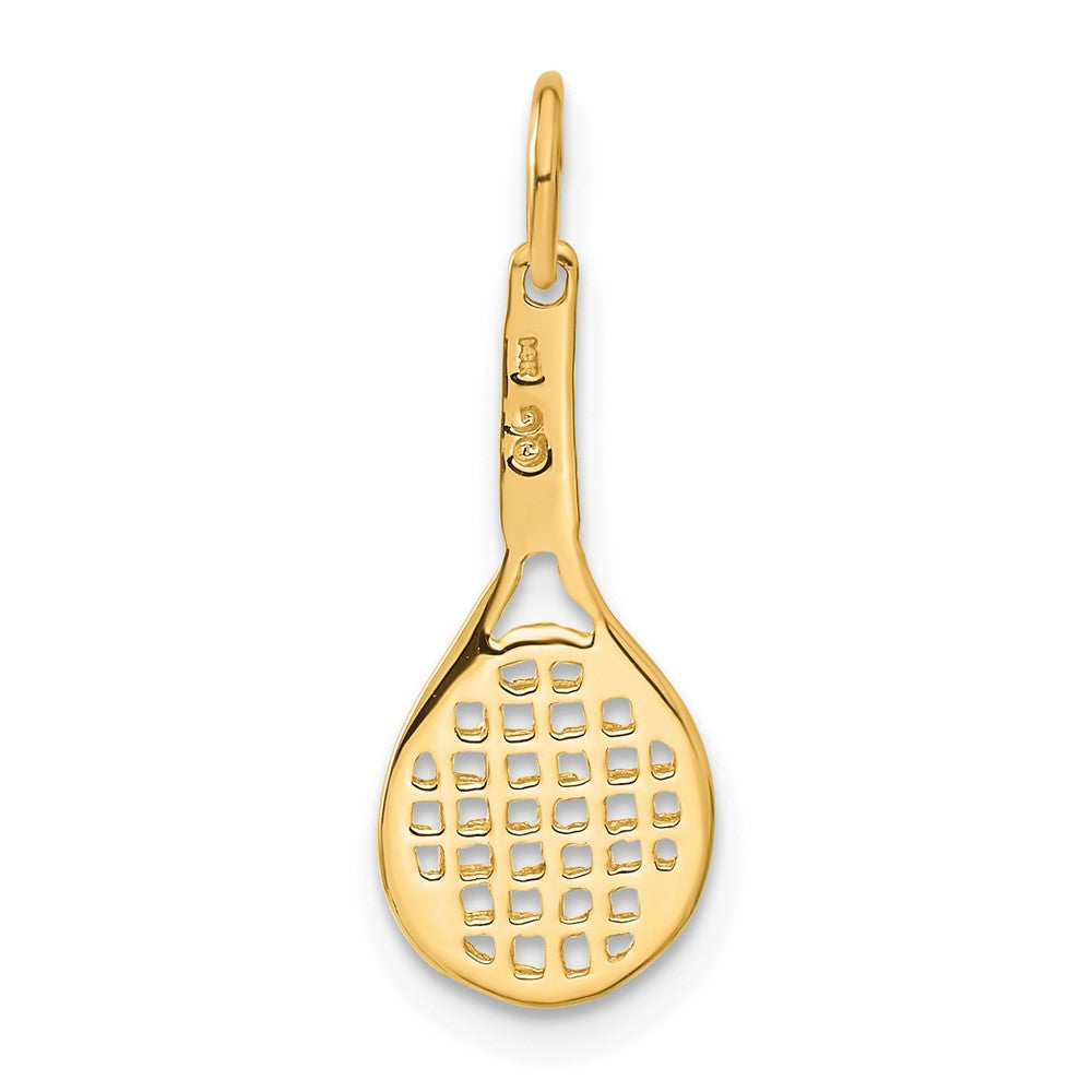 14K Gelbgold 14K Schläger Charm
