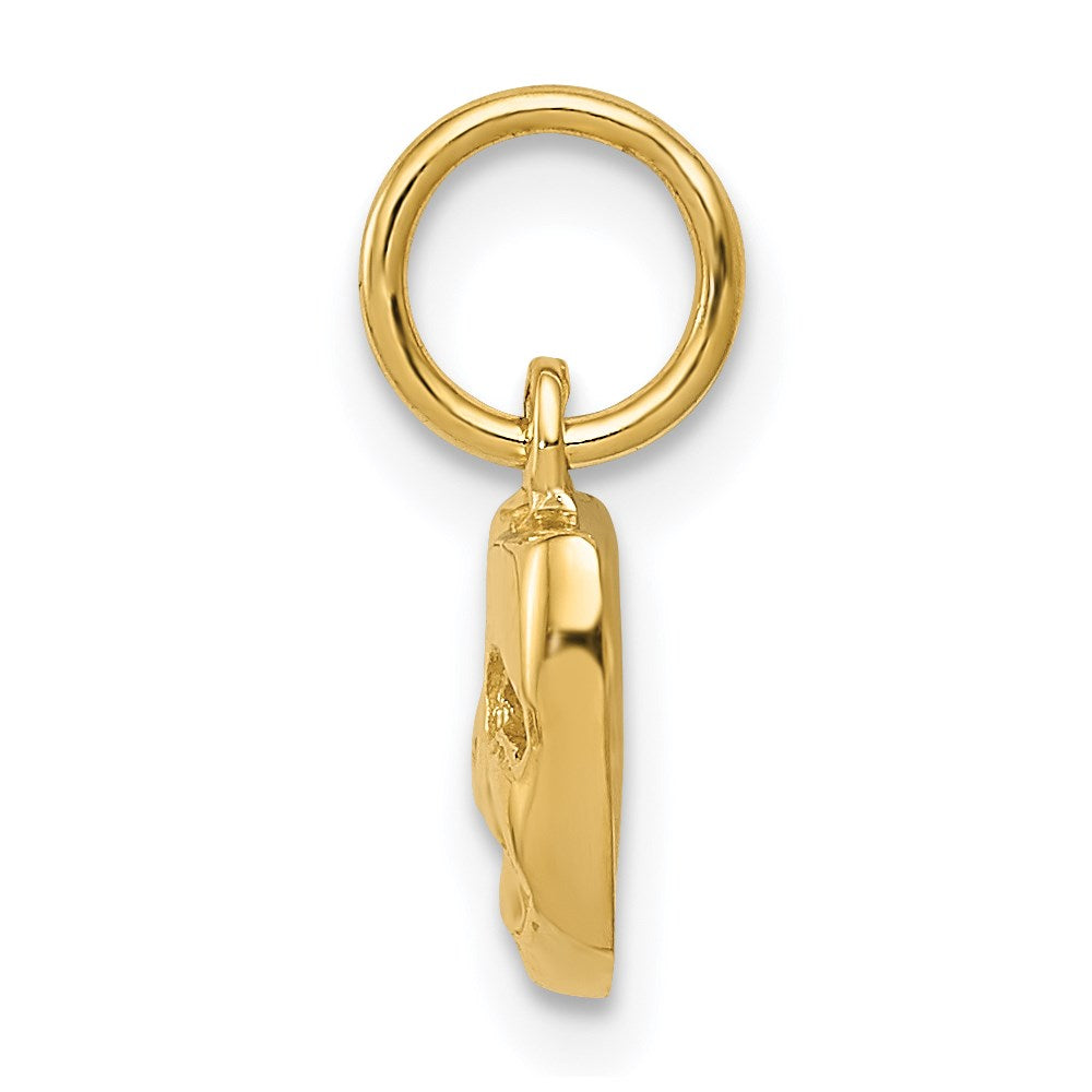 14K Gelbgold 14K Comedy/tragedy Charm
