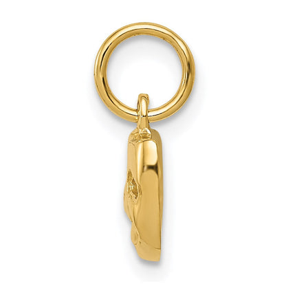 14K Gelbgold 14K Comedy/tragedy Charm