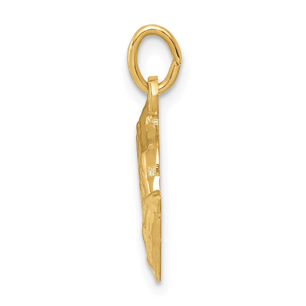 14K Gelbgold 14K Betend Hands Charm