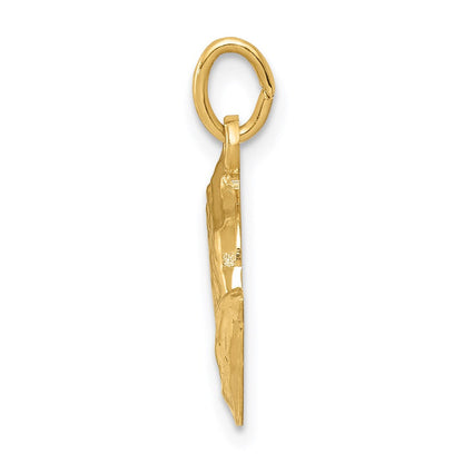 14K Gelbgold 14K Betend Hands Charm
