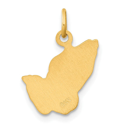 14K Gelbgold 14K Betend Hands Charm