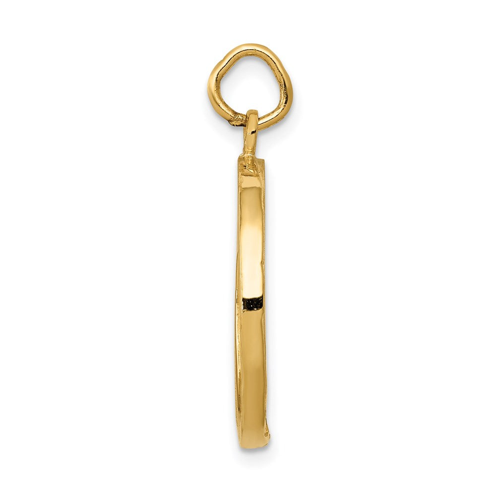 14K Gelbgold 14K Chicago Skyline Charm