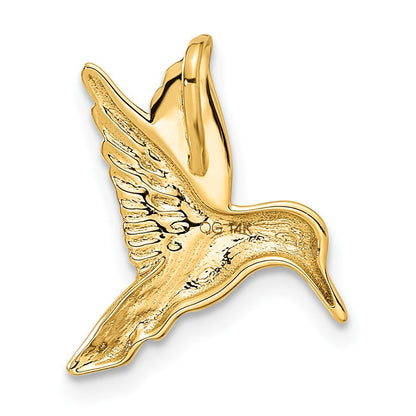 14K Gelbgold 14K Hummingbird Kette Anhänger